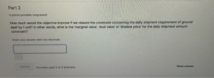 I need to solve the part two this problem through