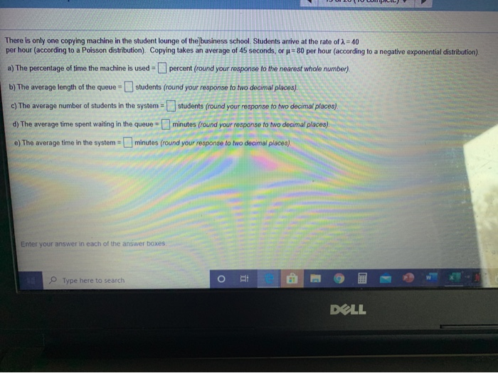 There is only one copying machine in the student