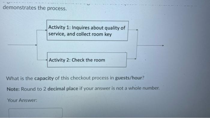 1. 2. 3. 4. 5. Question 1 (1 point) At a hotel,
