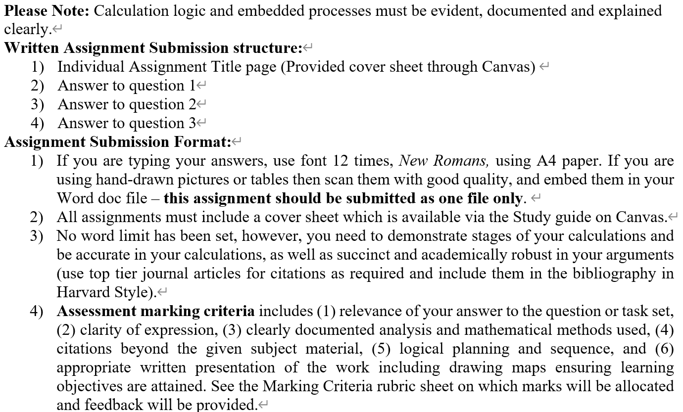 Task: Assessment 1 comprises an individual case