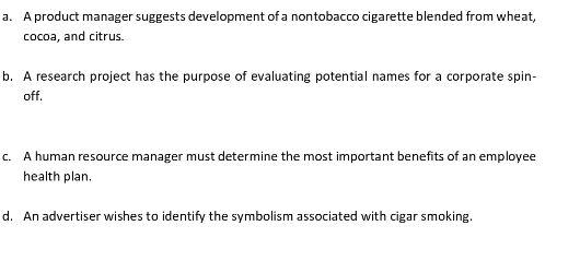 please help answer a. A product manager suggests