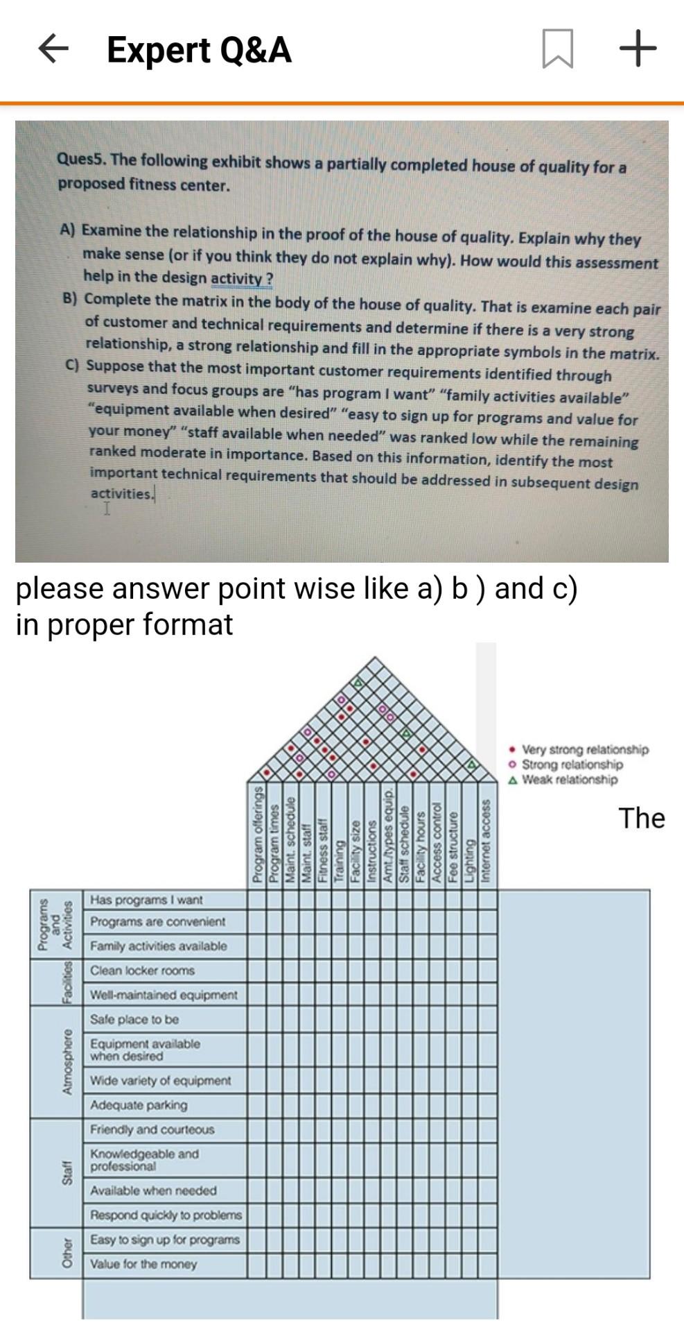 Expert Q&A + Ques5. The following exhibit shows a