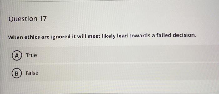 MC Question 18 Individual behavior does not