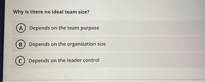 MC Question 18 Individual behavior does not