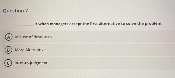 MC Question 18 Individual behavior does not