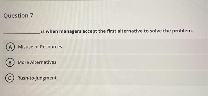 MC Question 18 Individual behavior does not