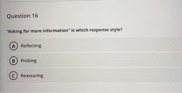 MC Question 18 Individual behavior does not