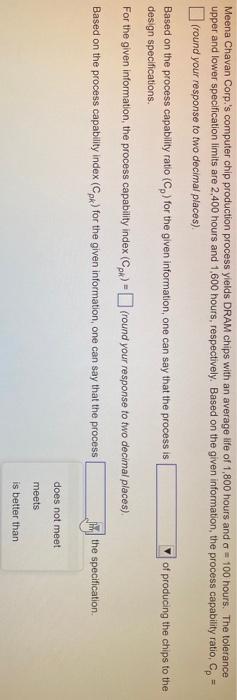 Meena Chavan Corp's computer chip production