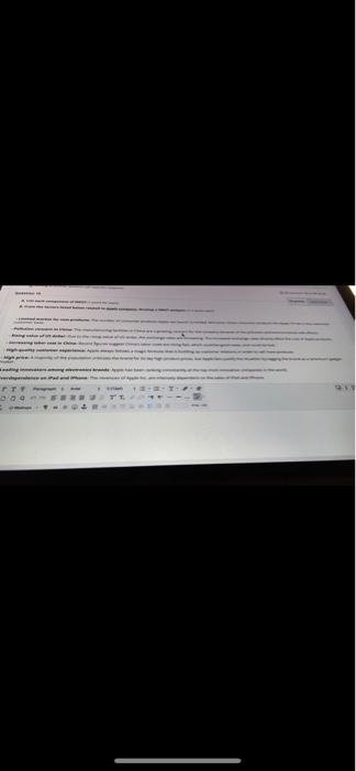 PT Geve this response Question 15 A Leach