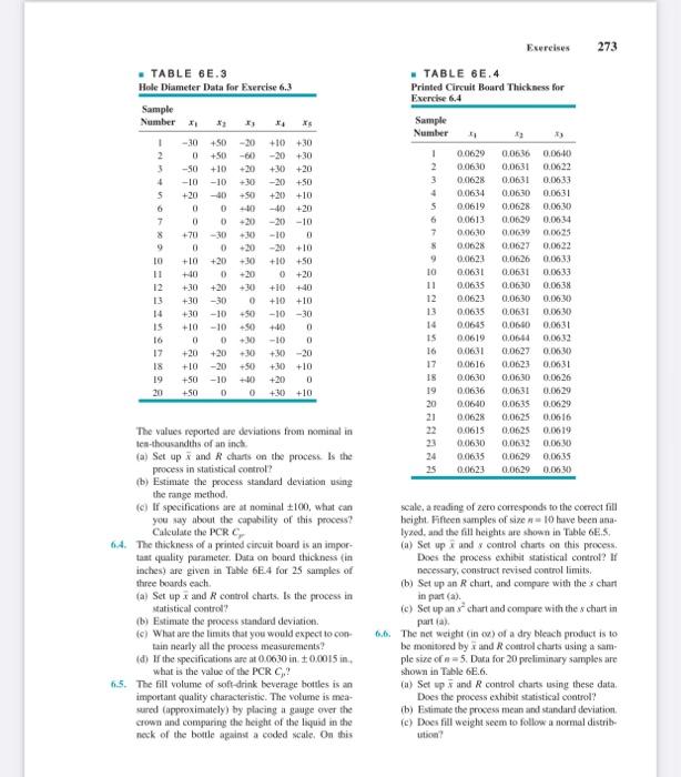 Solve 6.2 section a and problem 6.5 (b) If