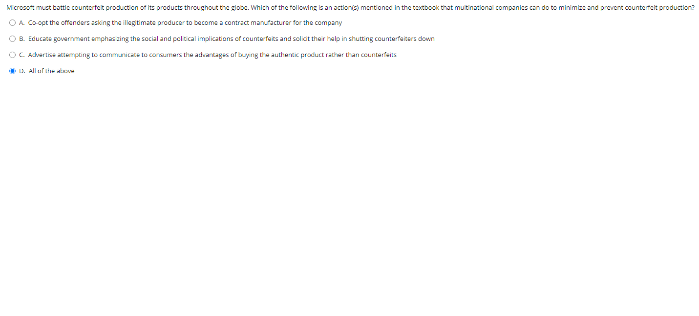 Microsoft must battle counterfeit production of