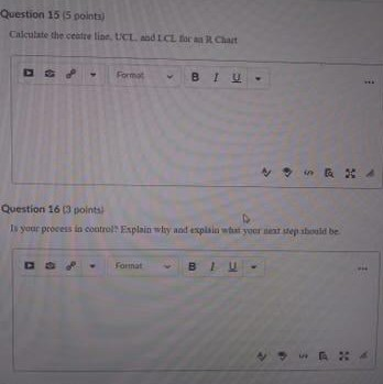Biodegradable Bag Manufacturing - Control Chart