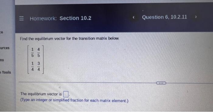 Homework: Section 10.2 Question 6, 10.2.11 Find