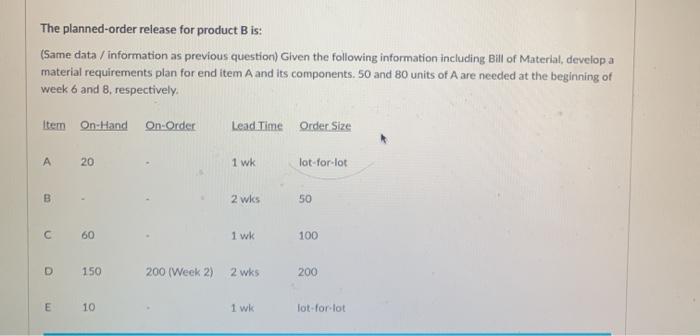 Same question- asking for planned order release