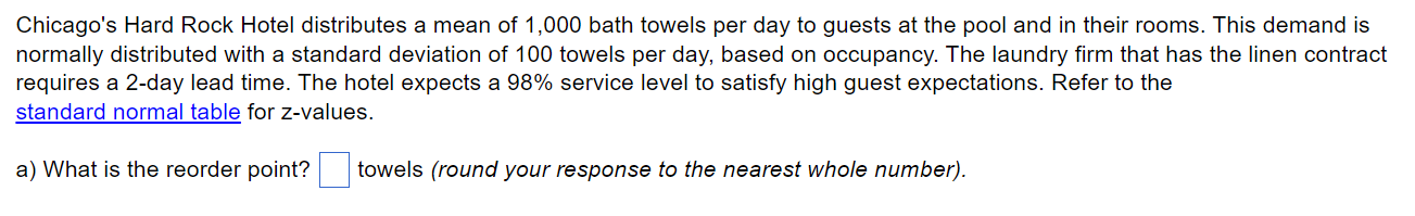 I would also like the safety stock, please do not