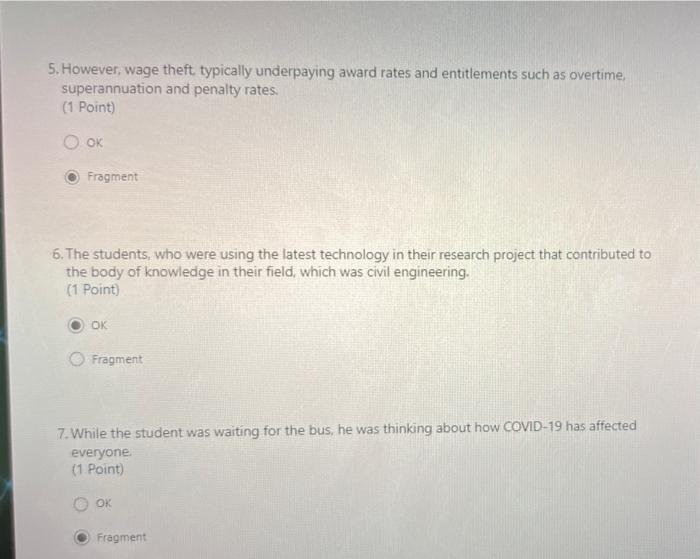 5. However, wage theft typically underpaying