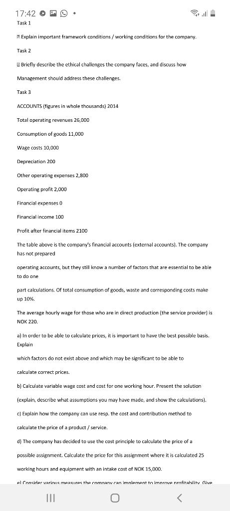 kindly provide answer in word file 17:42 9 . The