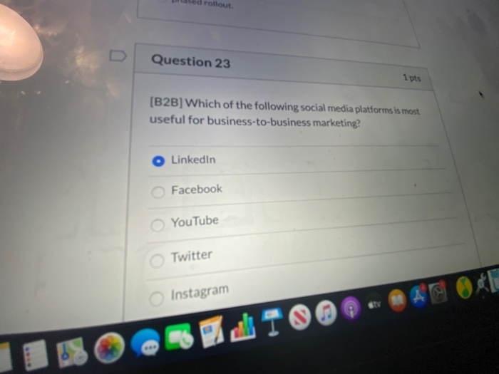 Question 17 (Albert) Albert is trying to decide