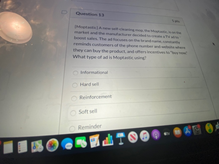 Question 6 1 pts [performance Performance