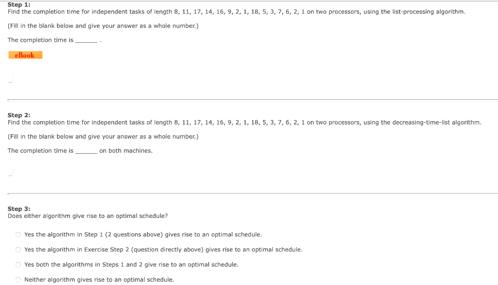 multistep question Step 1: Find the completion
