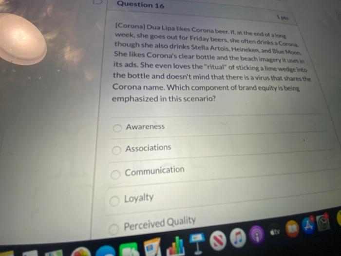 Question 6 1 pts [performance Performance