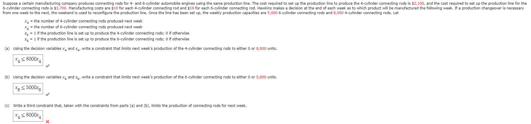 Just need help with question C Suppose a certain