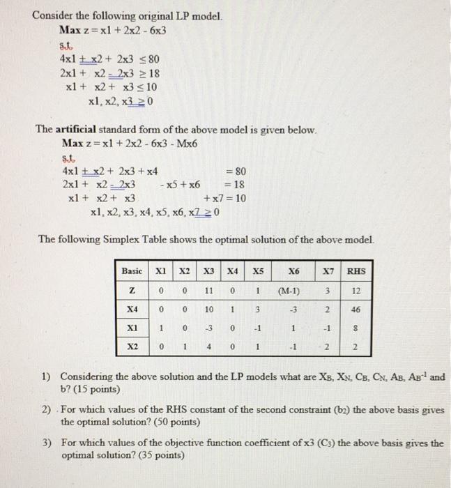 please solve it on paper not on excel :) Consider