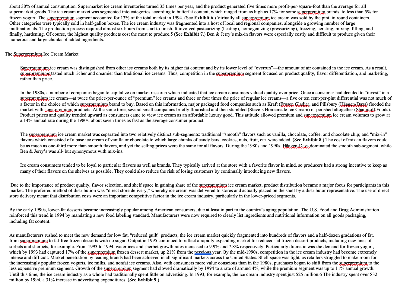 Case Questions: What issues does Bob Holland face