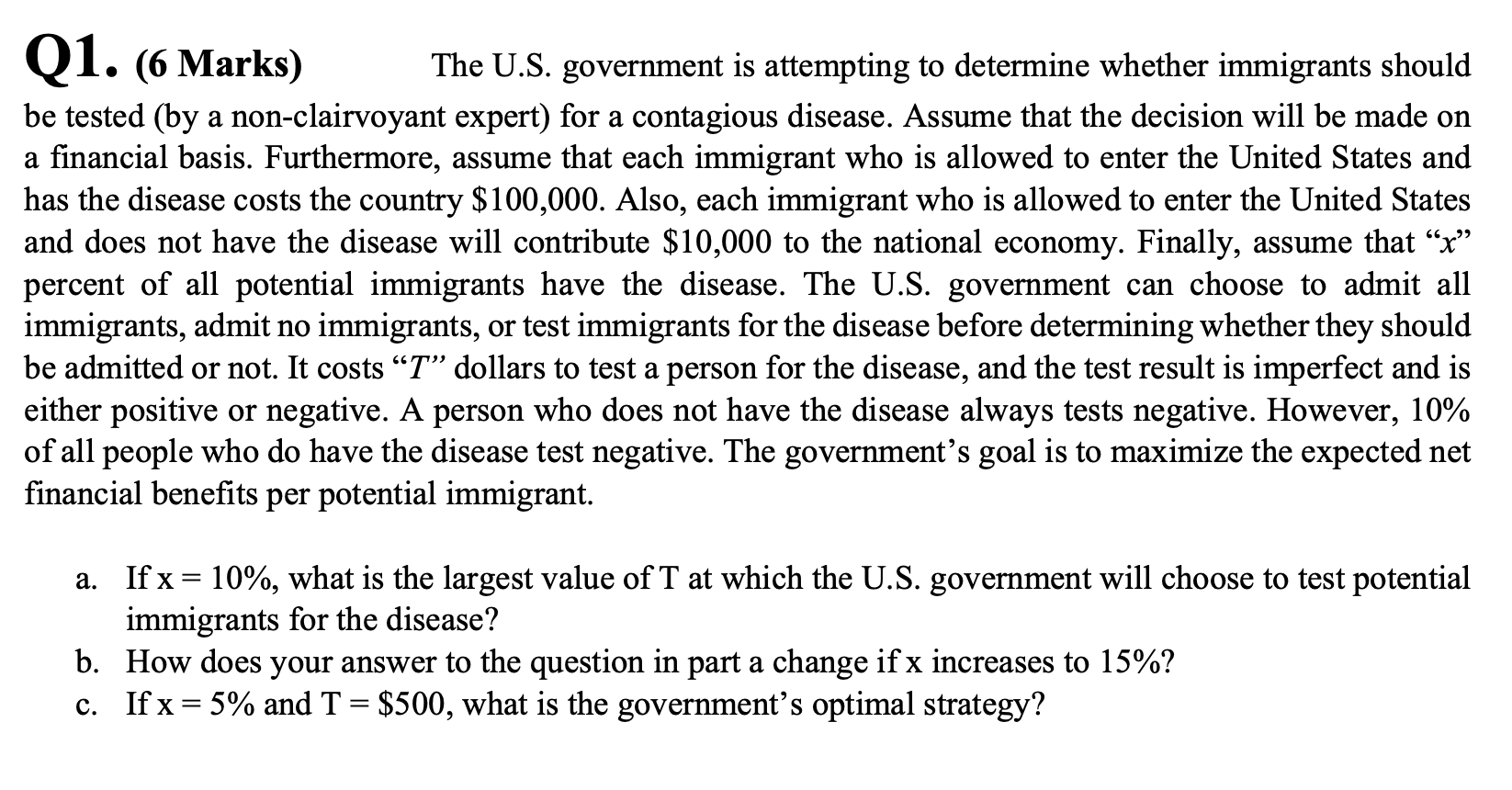 I NEED EXCEL SOLVER SOLUTION!! Q1. (6 Marks) The