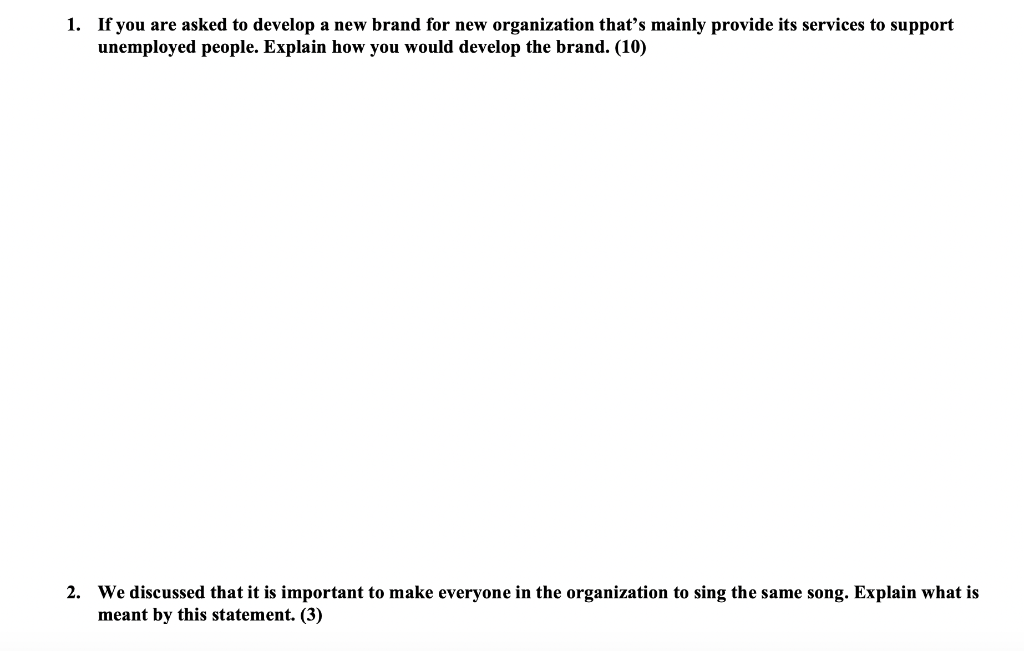 NoTE : we Talk Here About NPO'S Non Profit