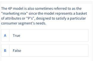 The 4P model is also sometimes referred to as the