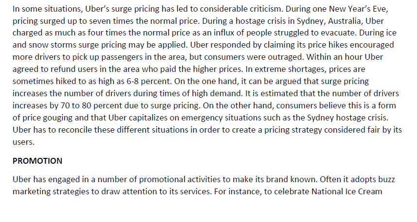 Q2. How can Uber manage these challenges? Uber
