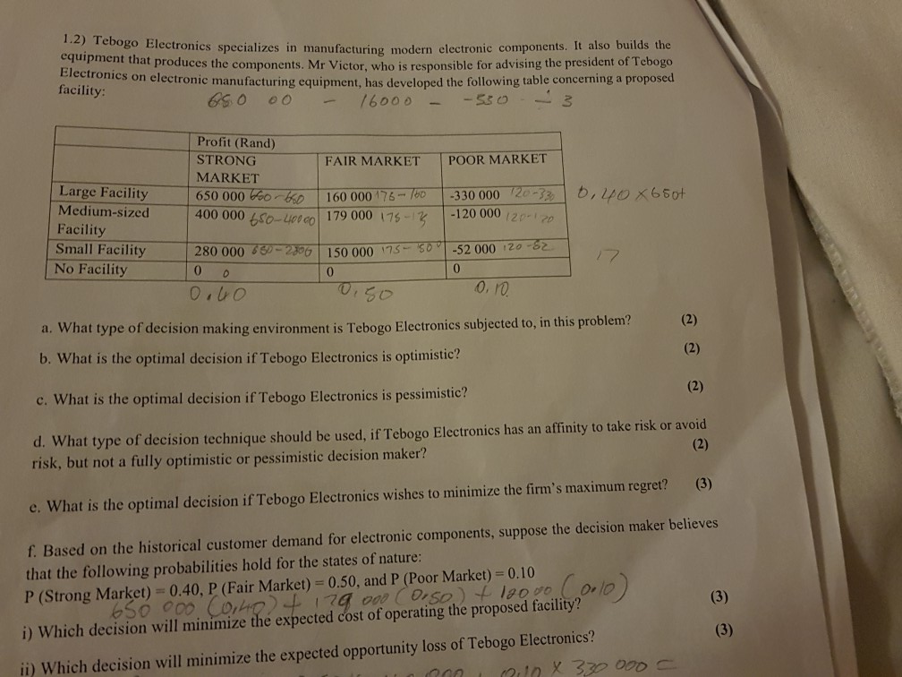 i need help with answers for a to f 0.2) Tebogo