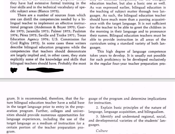 Do you think that as a future bilingual teacher