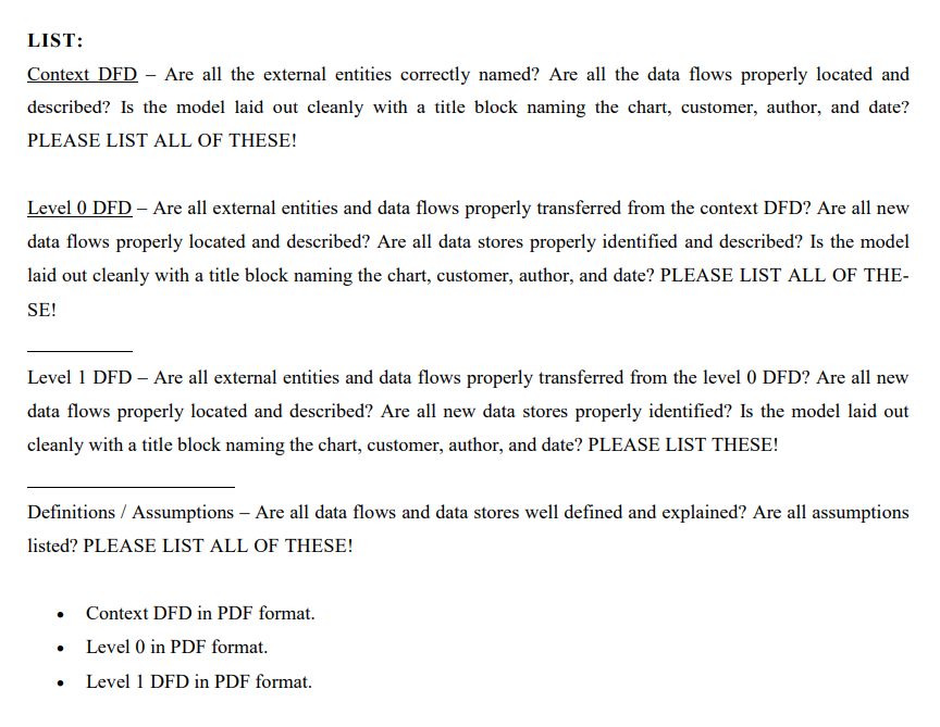 Please show the data flow diagram and follow what