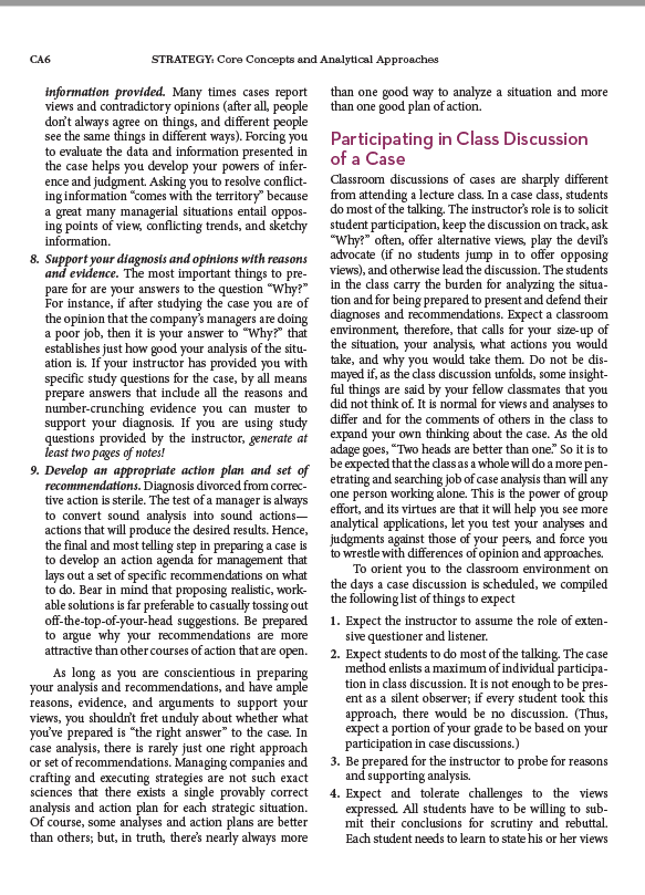 The case assignment will be based on Case #13 in