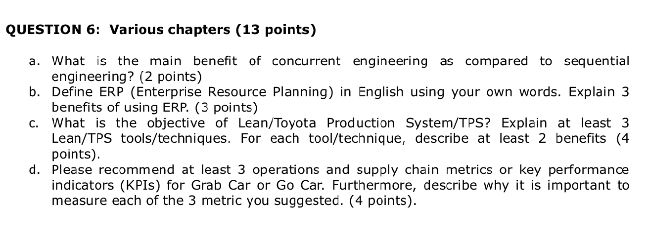 please help me to solve this question QUESTION 6:
