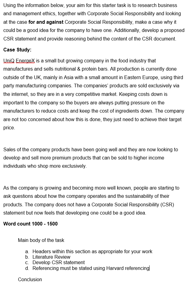 just to add, the work doesnt need references,