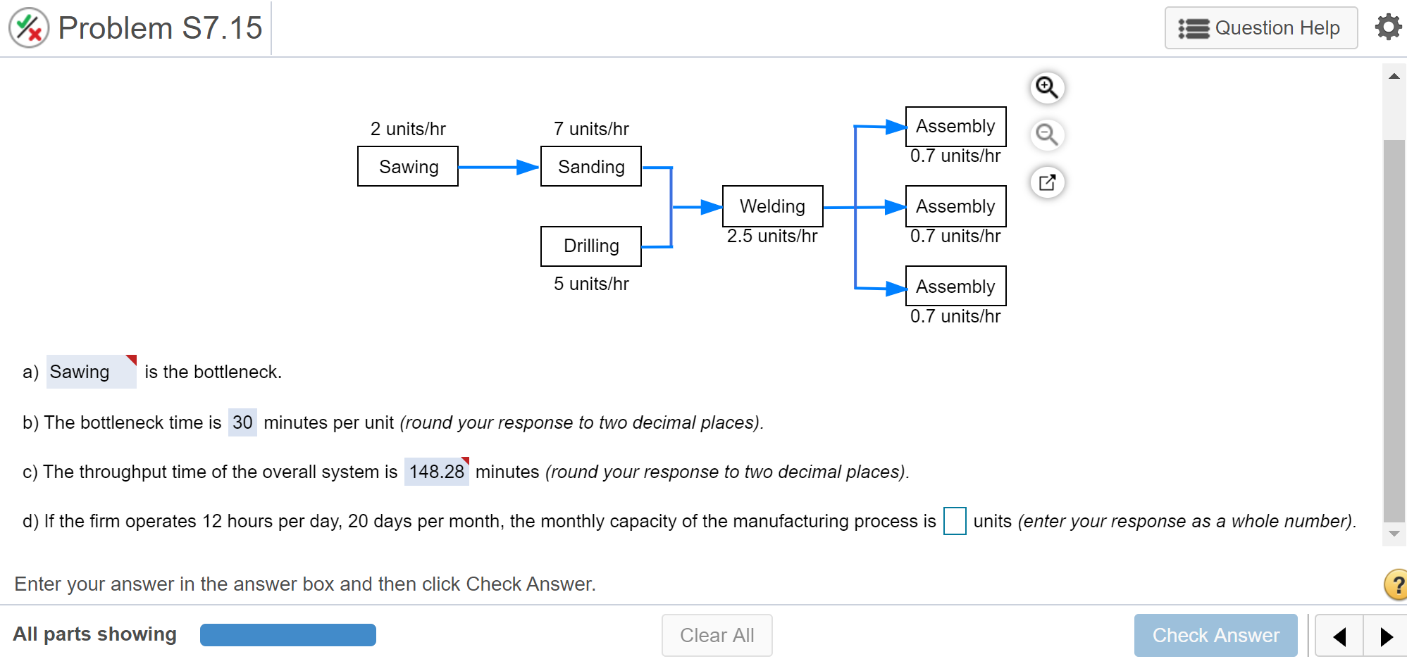 %x Problem S7.15 Question Help 2 units/hr 7