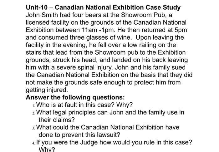 answer details of all 4 questions Unit-10 -