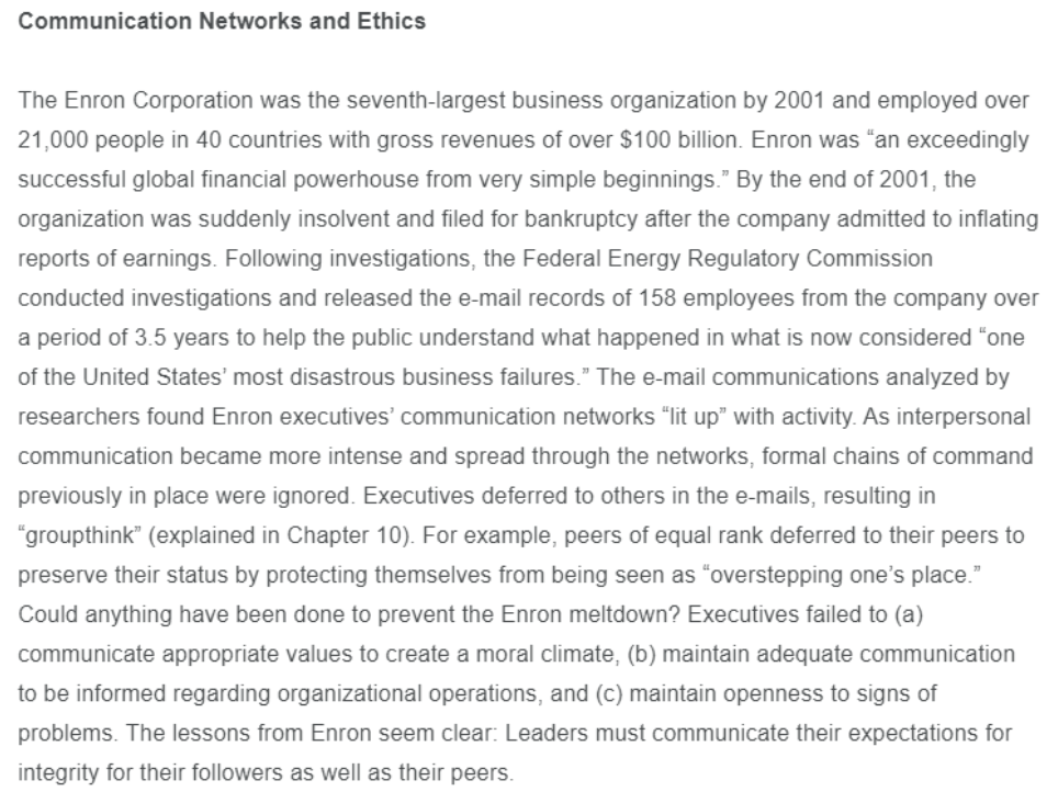 1. Explain how the grapevine had both negative