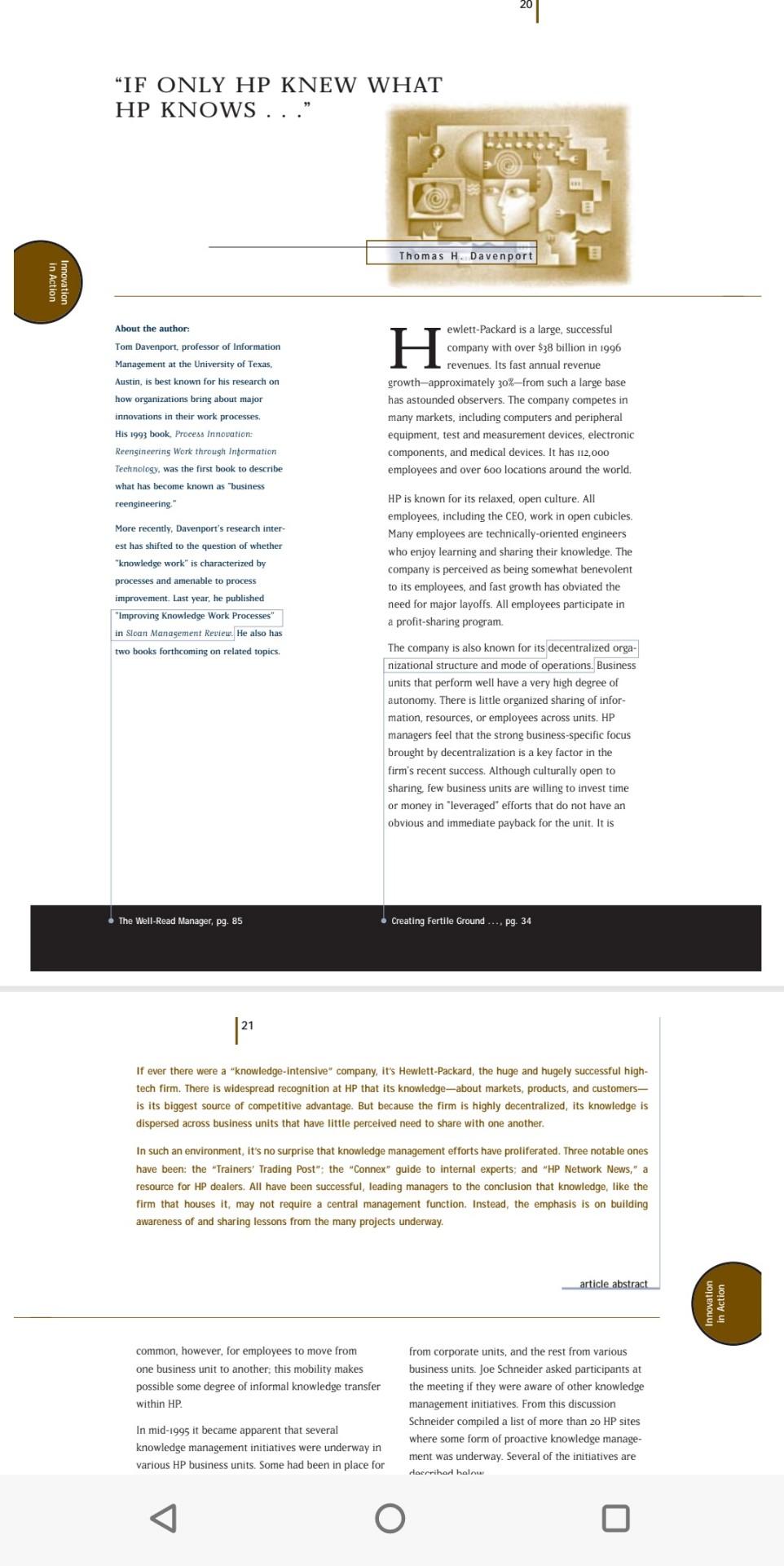 Guidelines: 1. Determine the case study's main