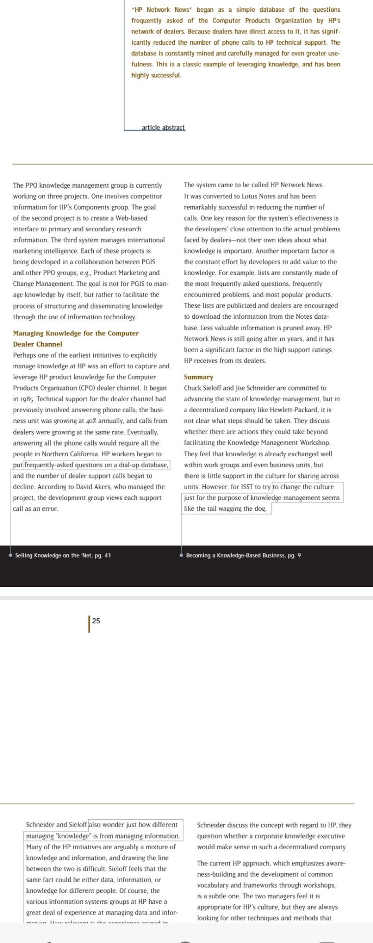 Guidelines: 1. Determine the case study's main