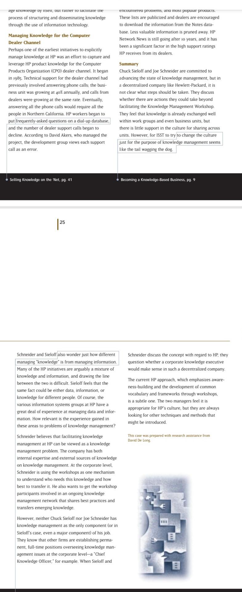 Guidelines: 1. Determine the case study's main