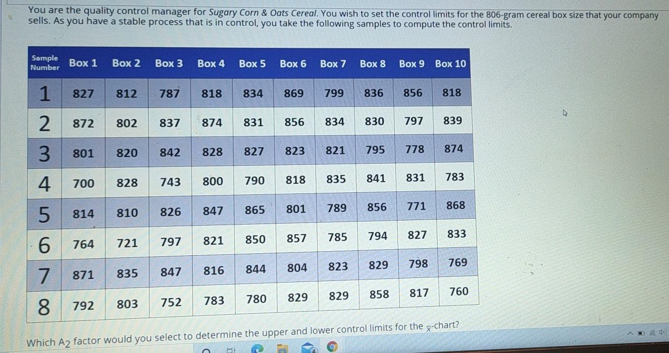 answer this asap You are the quality control