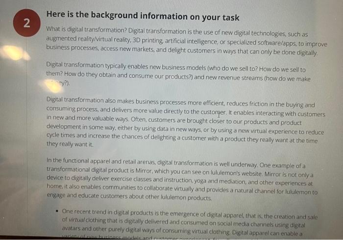 Digital Transformation of the retail guest
