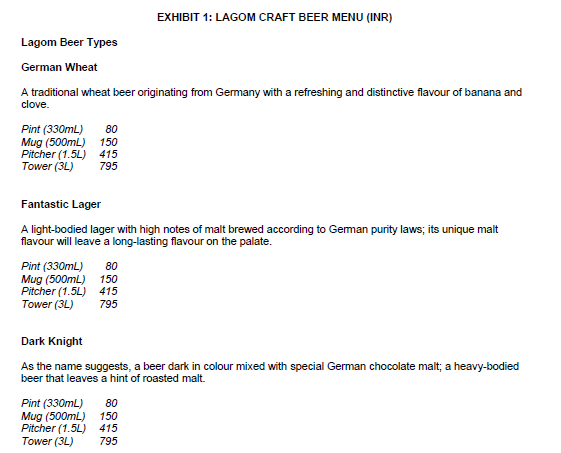 Lagom Kitchen + Brewery: A Quest for Survival On