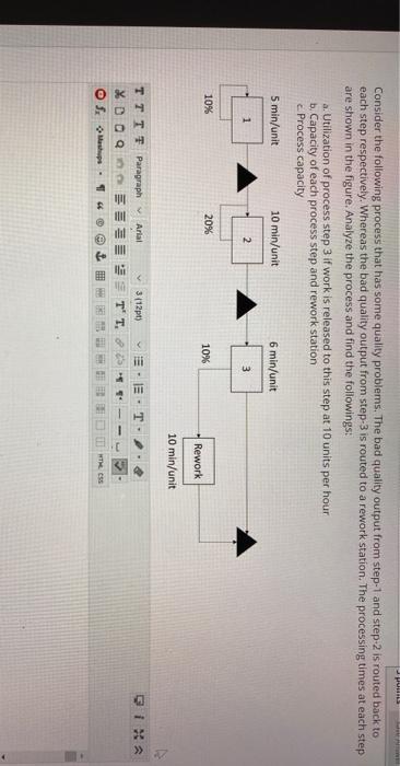 JUHIS Consider the following process that has