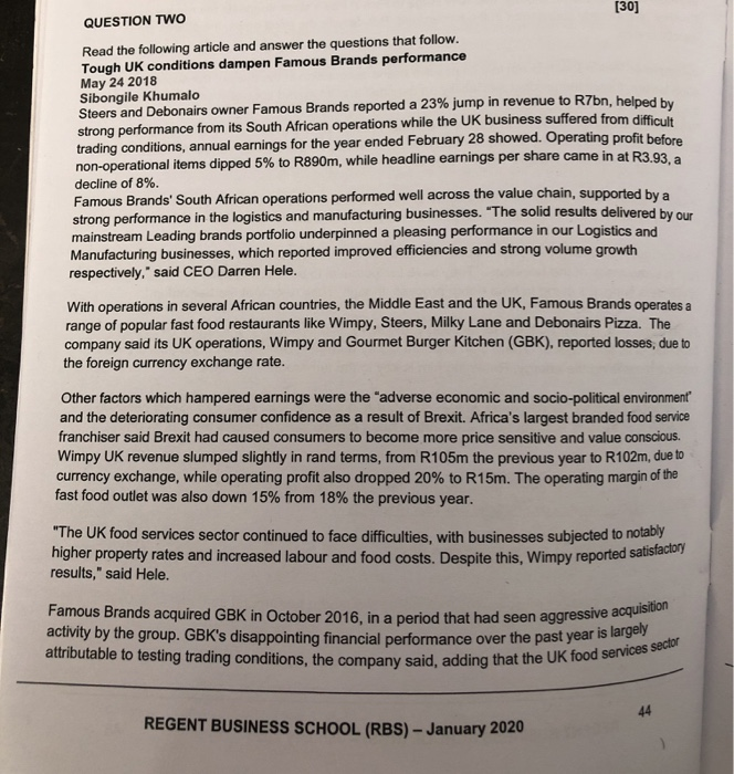 attributable to testing trading conditions, the