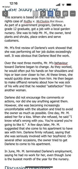 Please solve case study and answer below . 12:16